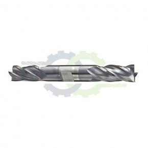 HSS 4 flutes double end mill